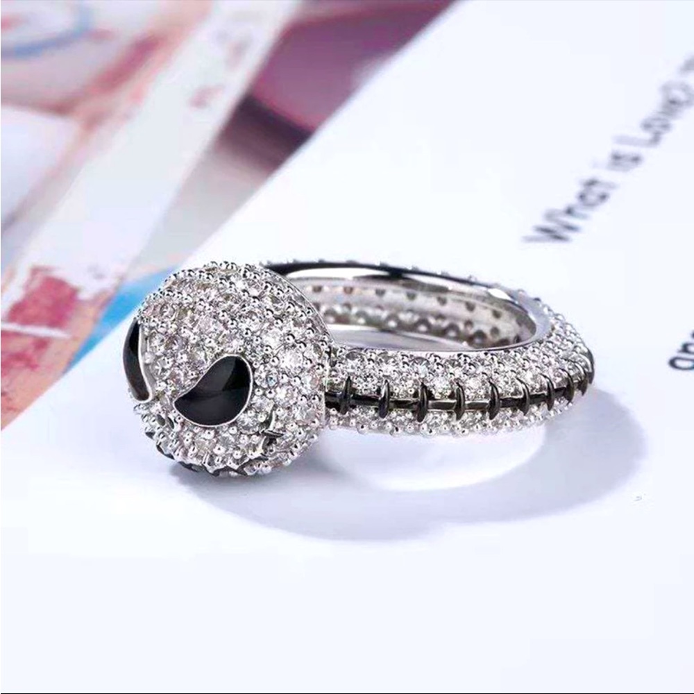 New Jack circle crystal ring The Nightmare Before Christmas - Picture 3 of 4
